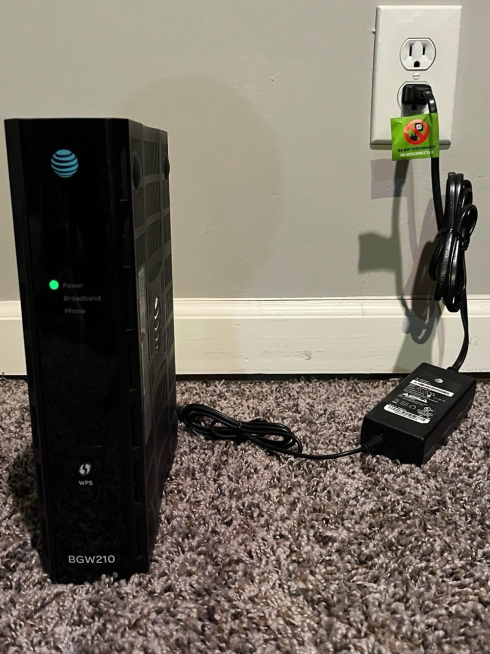 AT&T Arris BGW210-700 Gateway Wi-Fi Modem Router Broadband